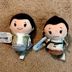 Hallmark Disney Star Wars Itty Bittys Leia and Rey